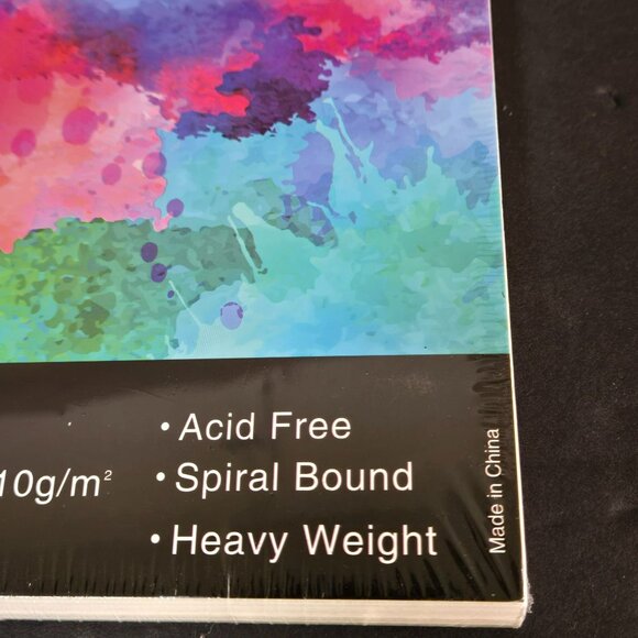 Cool Bank Premium Spiral Sketch Book Heavyweight Paper 50 Sheets Art Drawing Pad - Picture 3 of 6